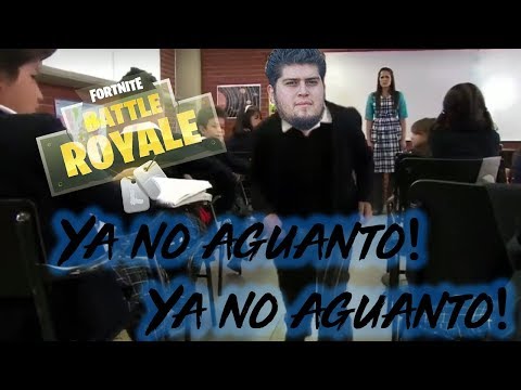 Mr.graso ya no puede con la presión y opta por el camino fácil... Fortnite
