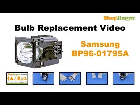 How to Replace A Samsung Bulb in a DLP TV
