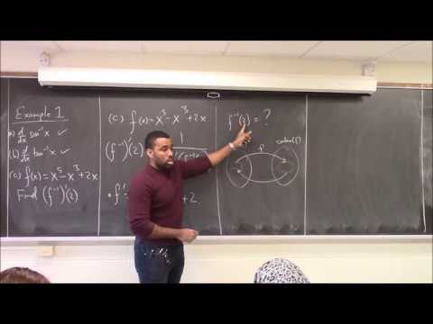 Math 1206-R04 Lecture 19 - Derivatives of Inverses and Related Rates part 1