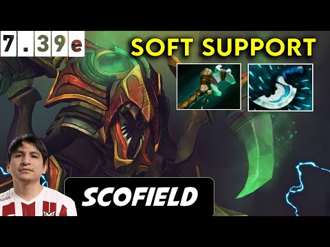 Scofield Nyx Assassin Soft Support - Dota 2 Patch 7.39e Pro Player Full Gameplay