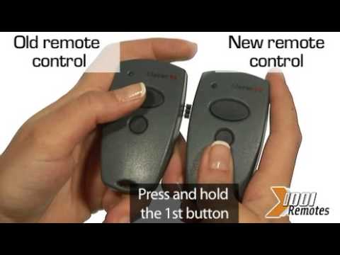 How to program your remote Marantec New
