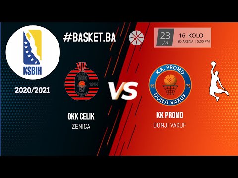 OKK Celik vs KK Promo - 16.kolo - KSBIH - 2020/2021