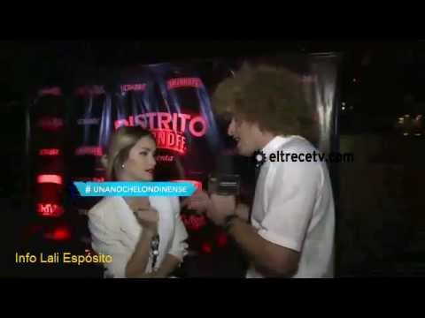 Nota a Lali y Benja en CQC (11-04-14) Lali celosa