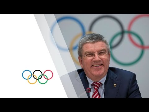 127th IOC Session in Monaco - Press Conference with IOC President Thomas Bach