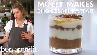 Molly Makes Dark Chocolate Chia Parfait | From the Test Kitchen & Healthyish | Bon Appétit