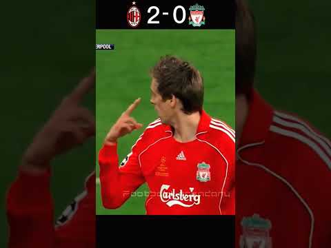 flashback to AC Milan vs Liverpool 2007 CHAMPIONS LEAGUE FINAL | AC Milan revenge momentum 🔥🔥🔥