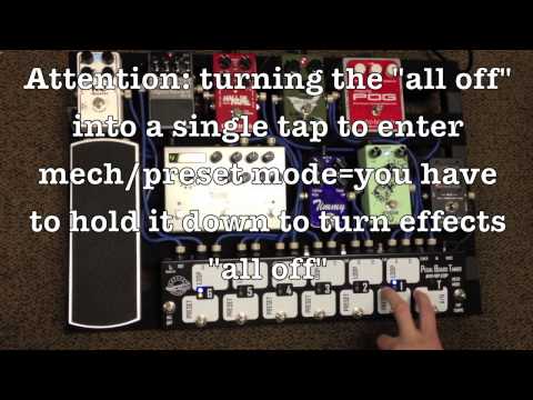 Pedal Board Tamer PBT-9 プログラマブルスイッチャー Pedalboard Tamer PBT-9 by Cusack Music | RockBoard