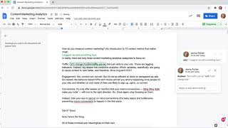 How To Use Track Changes / Suggesting Mode in Google Docs