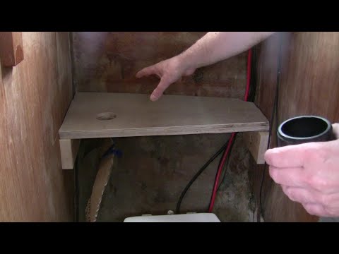 Very Nearly About Sailing May 2022 - The DIY Holding Tank continues. This must be episode 6 or 7 ?