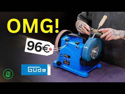 NASSSCHLEIFER von Güde für 96 EURO: Diese billige TORMEK Kopie kann wirklich... 🤯 | Jonas Winkler