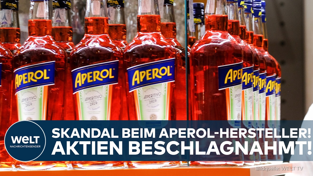 MAILAND: Steuer-Skandal erschüttert Campari! – Aktien des Aperol-Herstellers beschlagnahmt!