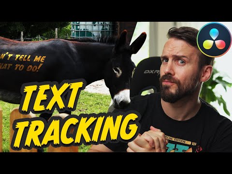 Add Text To Any Surface With Fusion Planar Tracker - DaVinci Resolve 17