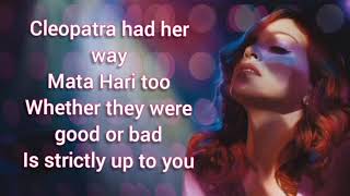 Madonna - Like it or not (Lyrics)