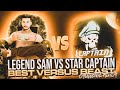 LEGEND SAM VS STAR CAPTAIN | Most Awaited Video | Full Hate Wala Scene | PUBGMOBILE