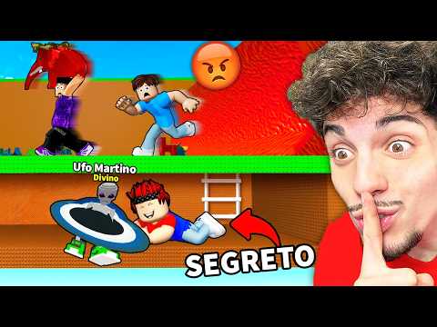 Ho COSTRUITO un PASSAGGIO SEGRETO OP e ho TROLLATO gli YOUTUBER su SALVA i BRAINROT dallo TSUNAMI..