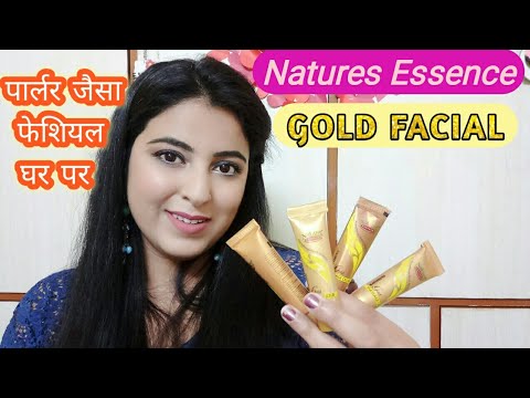 Gold Facial By Natures Essence Demo (In Hindi)