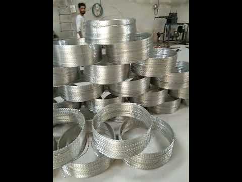Galvanized iron 600 boundary wall fencing wire