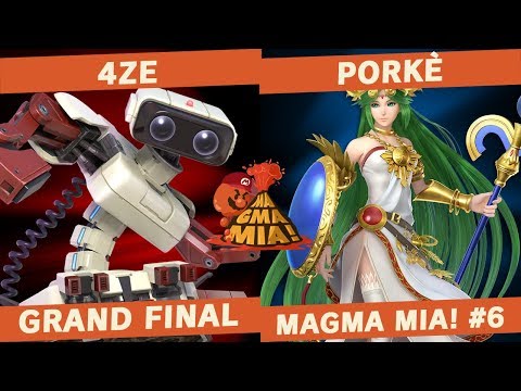 4ze(ROB) vs Porkè(Inkling/Palutena) - GRAND FINAL - MAGMA MIA! #6