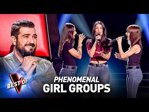 The Best GIRL GROUPS in the Blind Auditions of The Voice