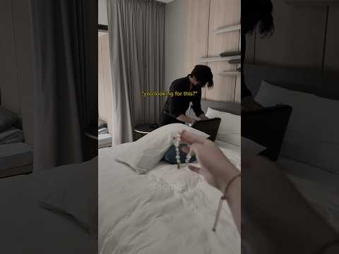 looks like he really loves that bracelet... 🙂 #couplegoals #prank