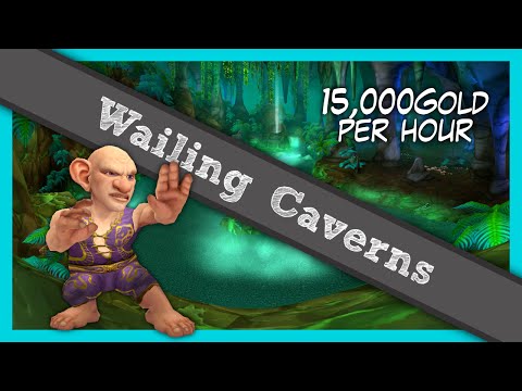Farming Wailing Caverns - Items worth 15,000G/hr