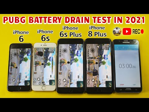 iPhone ios 14 Battery Test 2021 | iPhone 6 vs iPhone 6s vs iPhone 6s Plus vs iPhone 8 Plus in 2021 🔥