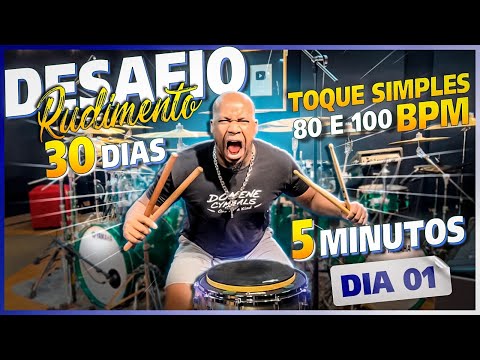 DESAFIO RUDIMENTO 30 DIAS Aula 01