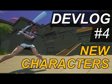 Project Z9 - Devlog #4 (New Characters, Weapons, Input Queuing, Status Effects)