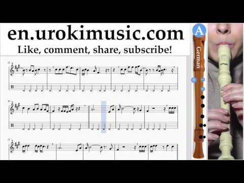 Recorder lessons (G.) Lana Del Rey - God Bless America And All The Beautiful Women In It Sheet