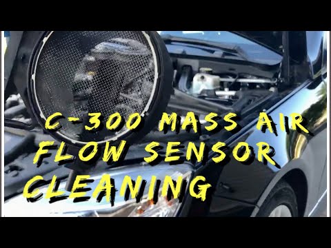 Cleaning My 2008 Mercedes Benz C300 Mass Air Flow Sensor