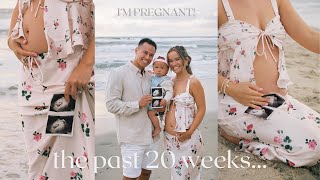 I'M PREGNANT! here's the past 20 weeks...