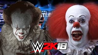 NEW PENNYWISE vs OLD PENNYWISE | WWE 2K18 Gameplay