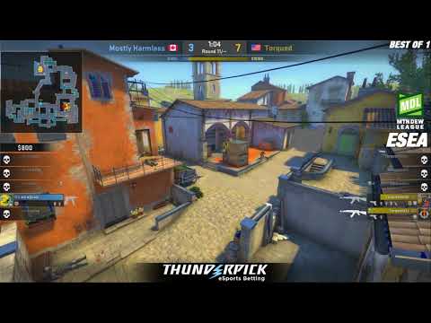 Part 3 | Torqued VS Mostly Harmless | ESEA MDL | Casters: @L1NK1N @Skirvcasts