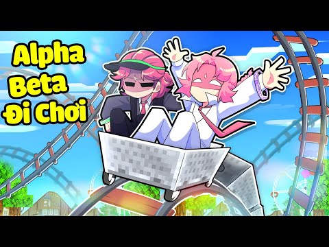 Hiha Alpha và Hiha Beta ĐI CHƠI Cùng Nhau Trong Minecraft 🤣🤩