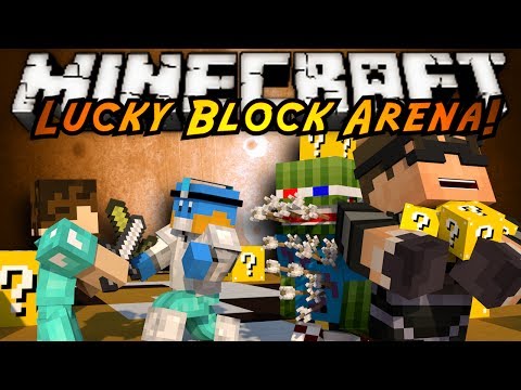 Minecraft Modded Mini-Game : LUCKY BLOCK ARENA!