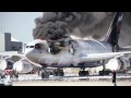 Пожар в Шереметьево, сгорел Ил-96 (фотоотчет HD) 