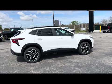 2026 Chevrolet Trax FWD 4dr 2RS in White for sale at Lally Chevrolet Ltd. in Tilbury, ON