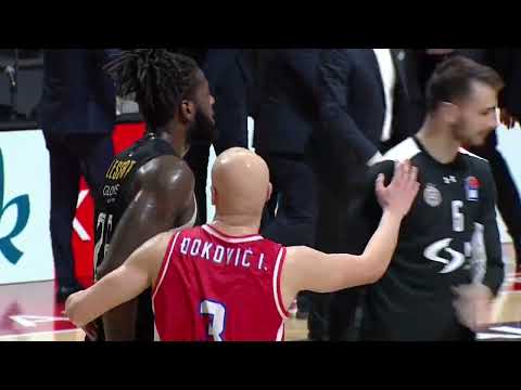 AdmiralBet ABA League 2021/22 highlights, Round 19: Partizan NIS - Borac (5.2.2022)