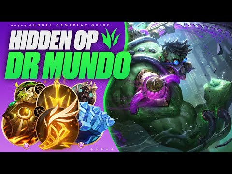 Why You SHOULD Play Dr MUNDO JUNGLE 💉 (How to BUILD, the best routes & more!)