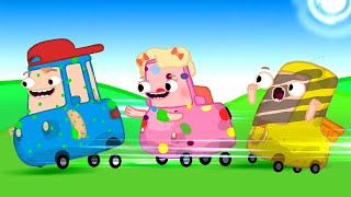 Vamos desenhar com a Família Wheelzy! Desenhos animados de carros em português