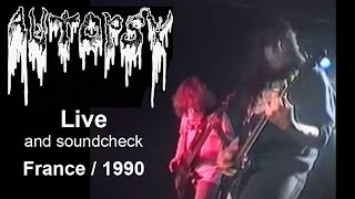 AUTOPSY - Live 1990 + soundcheck (Death metal, old school)