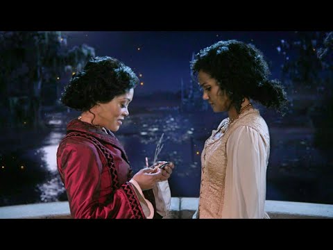 Once Upon A Time 7x05 The Queen Talks About Tiana's Father - Sabine Gives The Money To Jacinda Scene