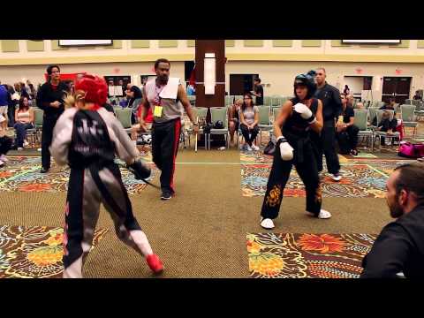 Sarah Morris vs Jennifer Allman OMN 2015 Womens BB Sparring