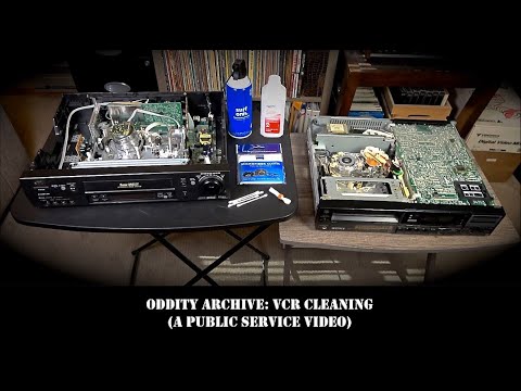 Oddity Archive: Episode 222.5 – VCR Cleaning (A Public Service Video)