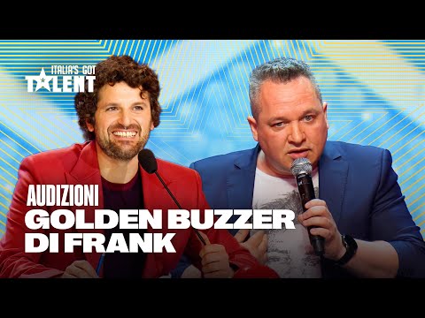 L’imprevedibile GOLDEN BUZZER a Tiberio ⭐ Italia’s Got Talent