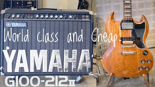 Video thumbnail for The World Class Yamaha G100-212II Guitar Amp STILL BANG FOR THE BUCK! by Johan Segeborn