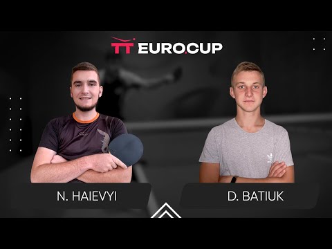 13:40 Nazarii Haievyi - Dmytro Batiuk 08.02.2024 TT Euro.Cup Ukraine Master. TABLE 4