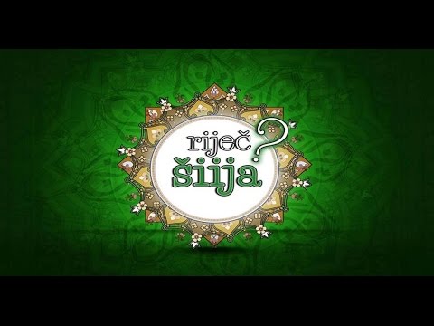 Riječ "šiija"  (šiije, šiiti, šije, šiizam)