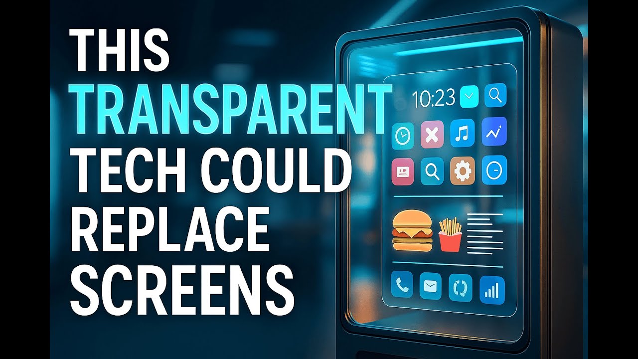 This Transparent Tech Could Replace Screens