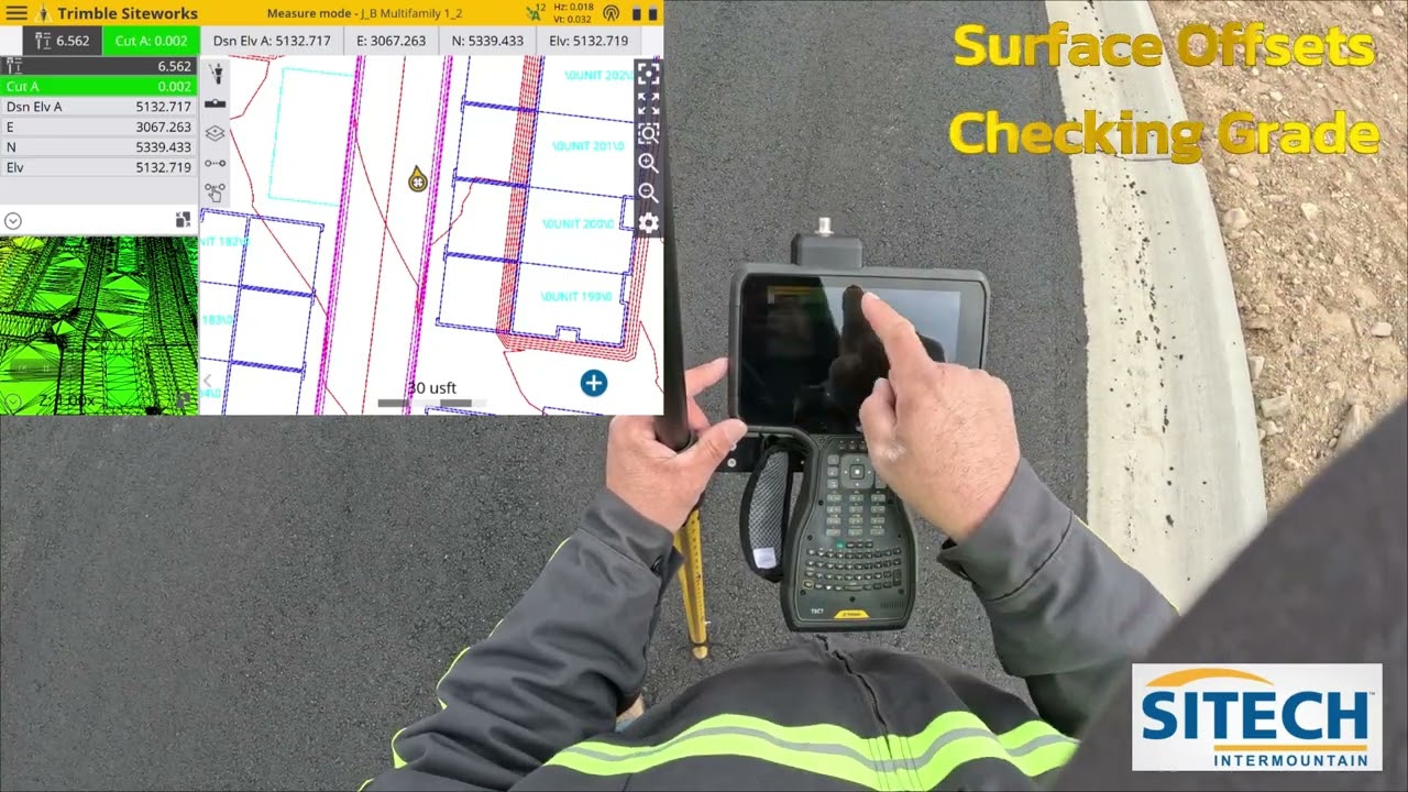 Surface Offsets Checking Grade